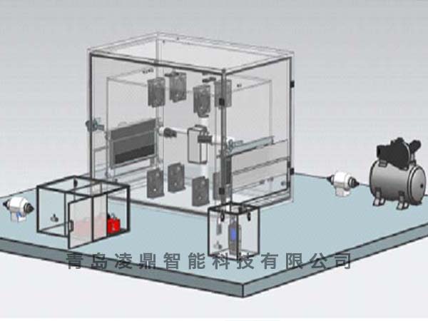 大氣環境能見度檢測實驗分析裝置